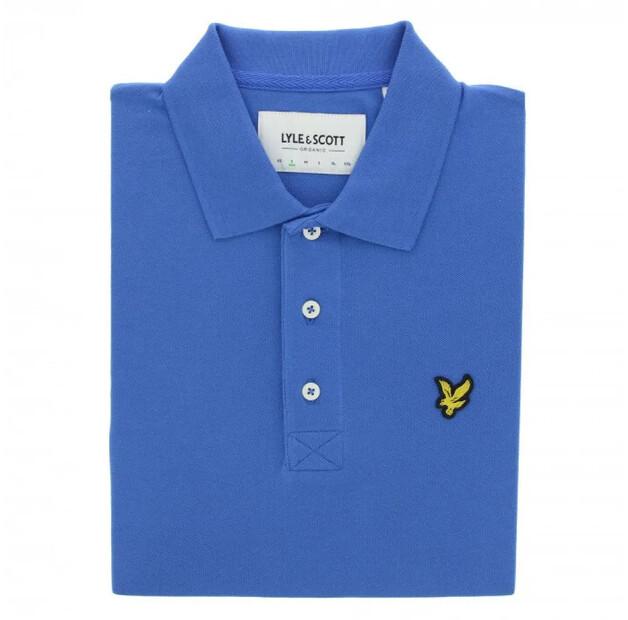 

Lyle & Scott Plain поло с короткими рукавами S