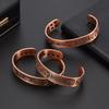 Europe and America TK Energy Magnet Pure Red Copper Bracelet with Tree of Life Pattern Arrangement, Magnetic Antique Bronze Color Wristband
