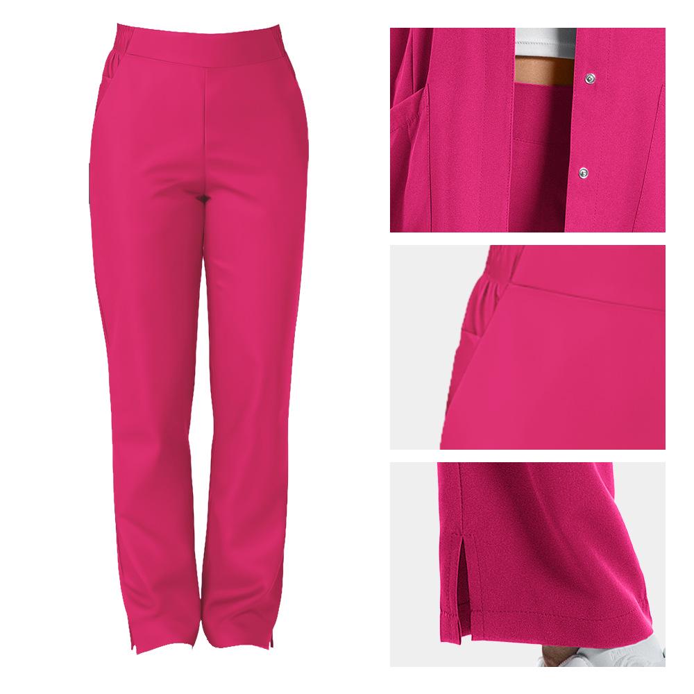 Long Sleeve Round Neck Unisex Scrub Suit