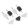 1208Yd 1288Bm Mini Druckschalter Selbstverriegelnder Schalter Rastender Ein/Aus-Schalter Mikroschalter für Elektrische Taschenlampe