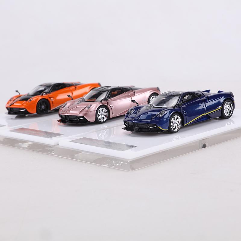 HKM 1:64 Huayra Diecast Alloy Model Car Can Open The Door And The Hood