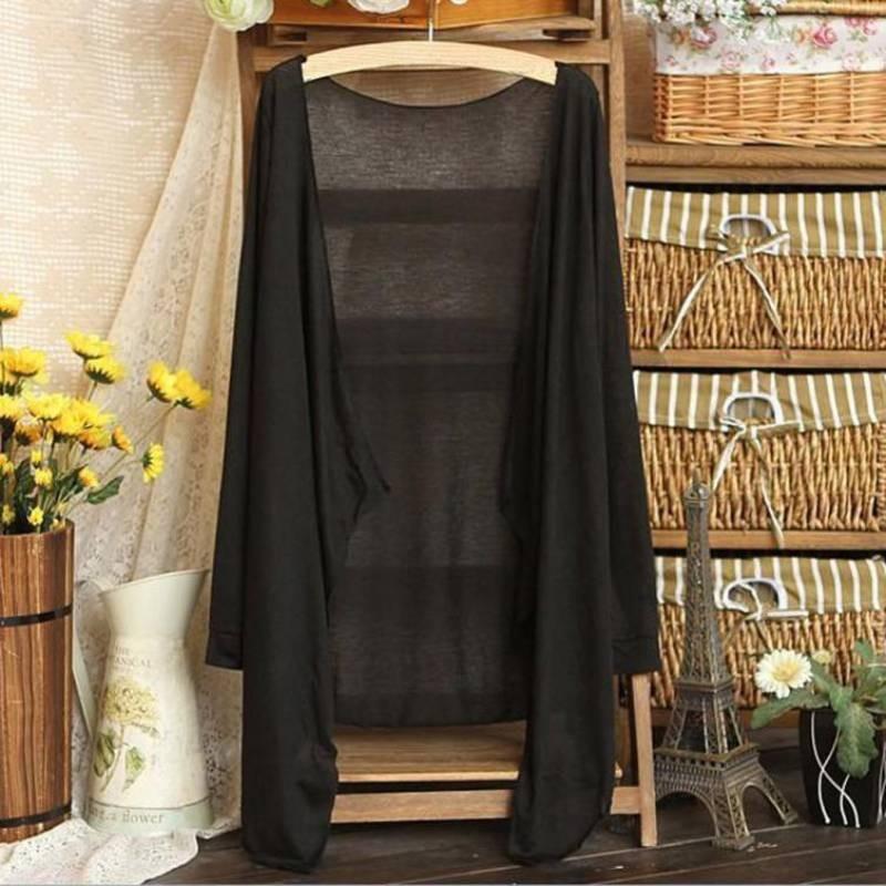 Elegante Camicia Coreana a Maniche Lunghe Protezione Solare Cardigan Leggero e Traspirante per Donna