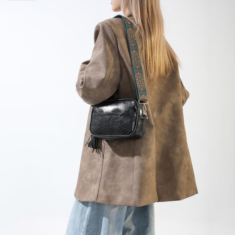 Stylish Small Square Bag For Women Chic Simple Shoulder Crossbody Handbag