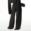 Women's Cotton And Linen Trousers Summer Loose Casual Wide Leg Pants High Waist Casual Color Trousers