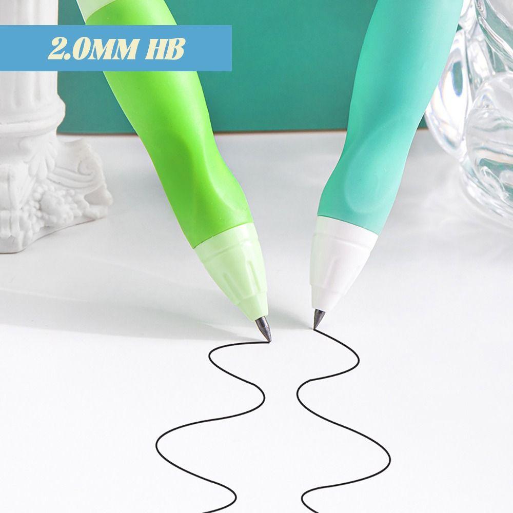 Pen Holding Posture Correction Automatic Pencil 2.0mm Propelling Pencil Sketch Pencil  Students