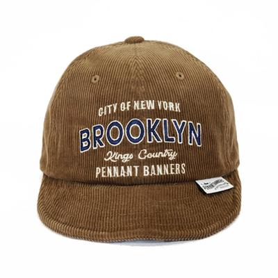PENNANT BANNERS Corduroy Cap with Adjustable Brim with Adjustable Baseball Outdoor Men's (Brown, Sizes 56cm-60cm Strap) - Cap, Casual, (PB085)