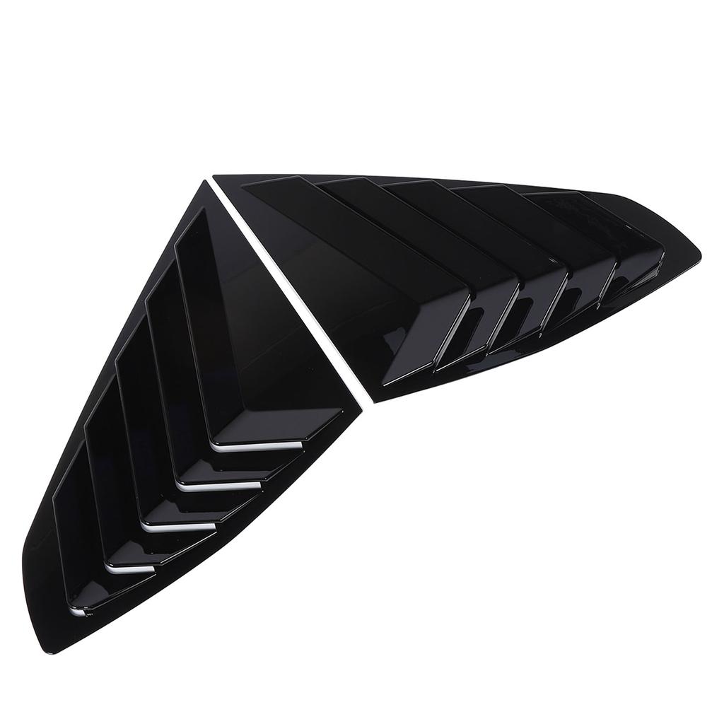 2PCS Rear Side Window Louvers Racing     Vent Scoop Shades Cover Blinds for 4 Series  6 Gran   2020 to 2024
