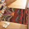 Australian Aboriginal Style 27 Floor Rug Office Rug Perfect for Kitchen Balcony Hallway Playrooms Anti-slip Rug Anime Office Decor