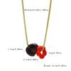 Collana con fiori in acrilico: Catena per maglione colorata, creativa e leggera di lusso per donna