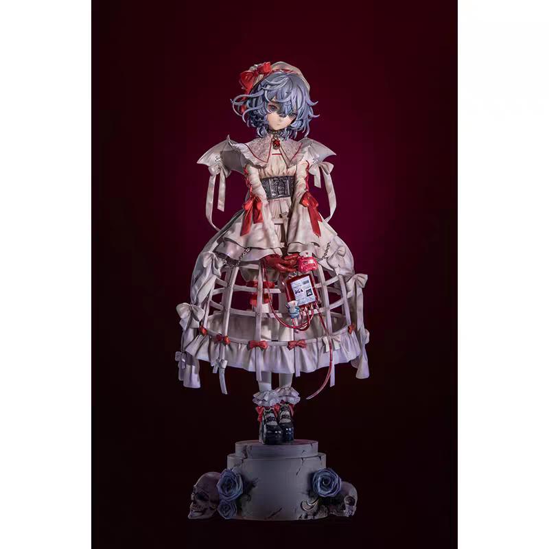 Touhou Project Remilia Scarlet Anime Figure Pvc Collectible Model Statue Scarlet Devil Mansion Desk Decor Collection Gift