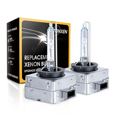 Λάμπες LTONXEN D1S HID Γνήσια Αντικατάσταση Προβολέας Αυτοκινήτου Άμεση Εκκίνηση 6500K Επιθεώρηση 35W (Συσκευασία των 2)