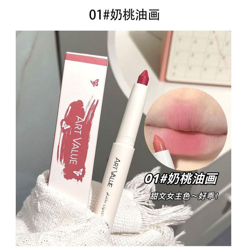 Art Value - Soft Silky Matte Lipstick Pen - 6 Colors