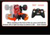 1:20 Shark Head Dinosaur Stunt Off-Road RC Car with Lights and Music - Children's Electric Toy