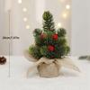 Simulated Miniature Pine Christmas Tree Home Decoration