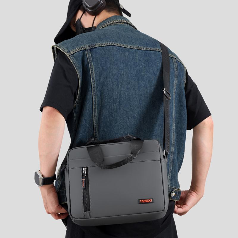 Professional Business Briefcase - Large Capacity Messenger Bag with Document Organizer for Work & Travel (Durable Office Storage Solution)