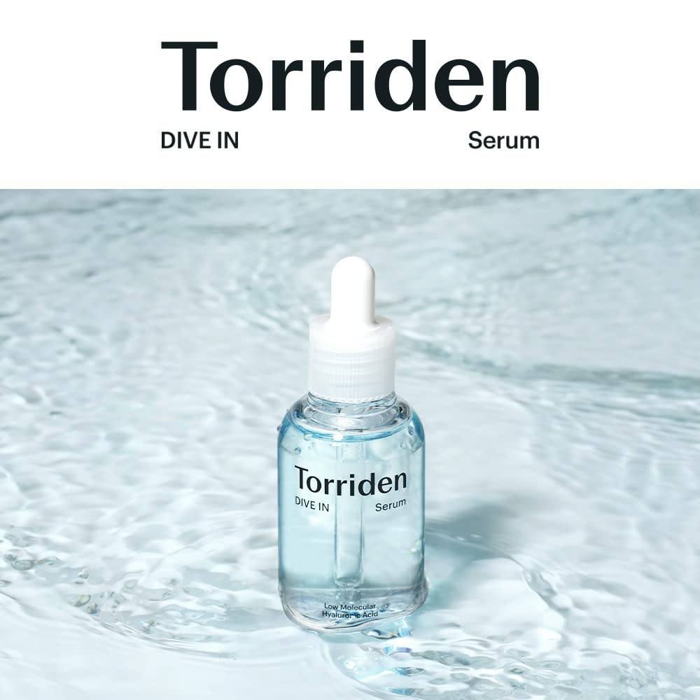 Torriden Serum 50ml and Skin Booster 200ml Low Molecular Weight Hyaluronic Acid Serum Booster Lotion Moisturizing Care Sensitive Skin Korean Cosmetics