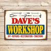 Custom Metal Tin Sign Decor for Garage Man Cave Workshop Man Cave Bar Pub Office Club Wall Art