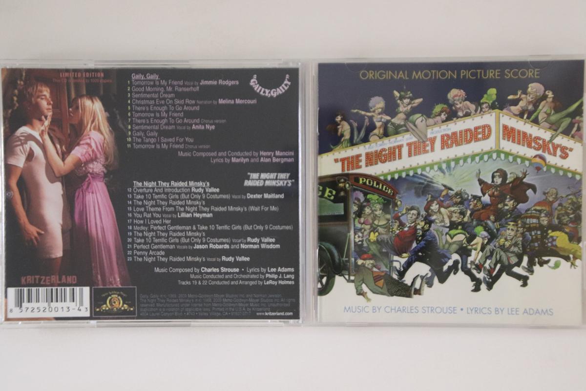 

CD OST - Gaily, Gaily / The Night They Raide KR200134 KRITZERLAND 2009 US Soundtracks & Musicals Used
