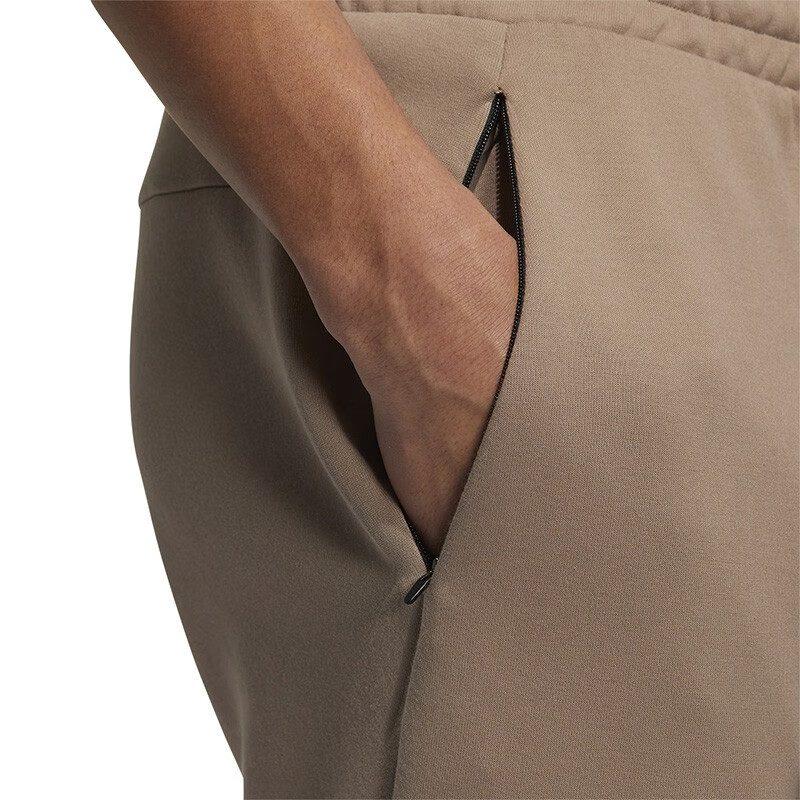 adidas Knitted Sweatpants Men's Khaki Moderate Cuffed Pants HN8992