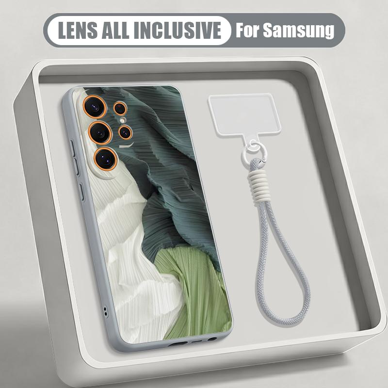 Rainbow Color Striped Case For Samsung S26 Ultra S25 FE S24 S24 Plus A57 A37 A17 A56 A36 A16 A55 A35 A15 A54 5G Hybrid Magnetic Matte Cover