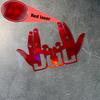 1PC Rock Music JUL Gesture Car Stickers Waterproof Vinyl Decals for Auto Window Bumper Rear Windshield Motorcycle Laptop Decors