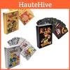 Unique Trading Cards Set With Golden Foil Design For Kids Birthday Gifts