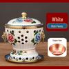 Qiwei Single-Person Enamel Copper Hot Pot