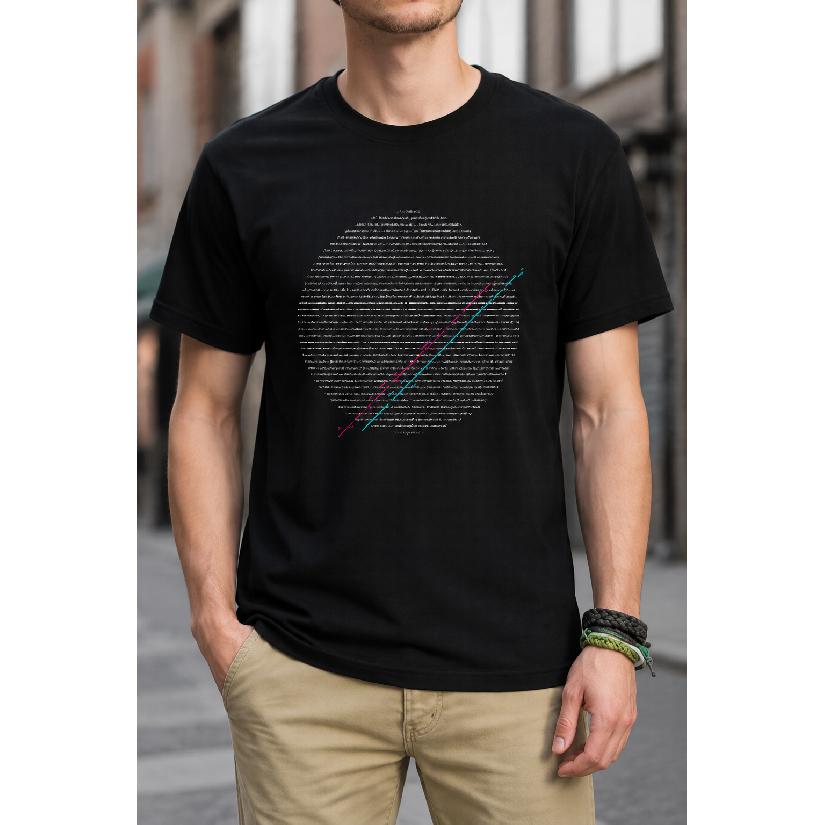 Plus Size - Men's T-Shirt S-5XL Featuring a Bold Code Graphic Print - a Casual Short-Sleeve Crew-Neck Top With a Relaxed Fit, Comfortable Feel, And