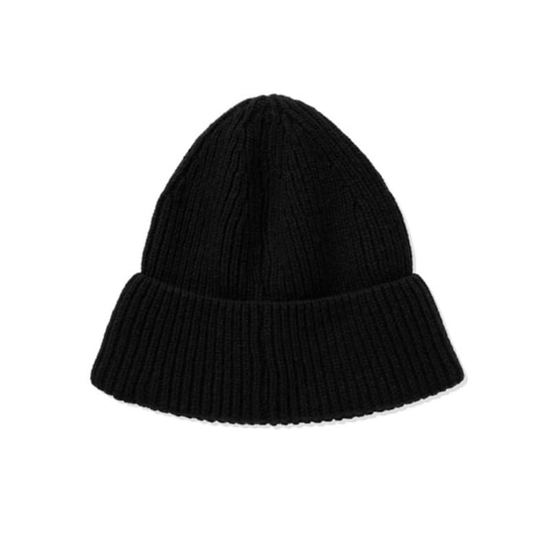 Wrangler Basic Label Beanie Black