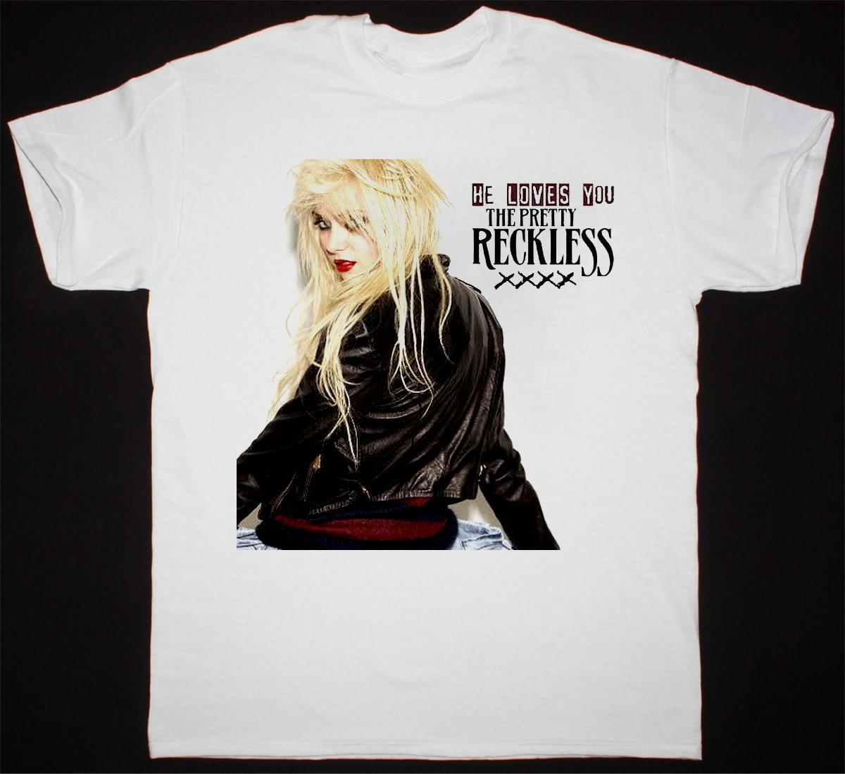The Pretty Reckless - He Loves You Album White All Size Shirt XXL