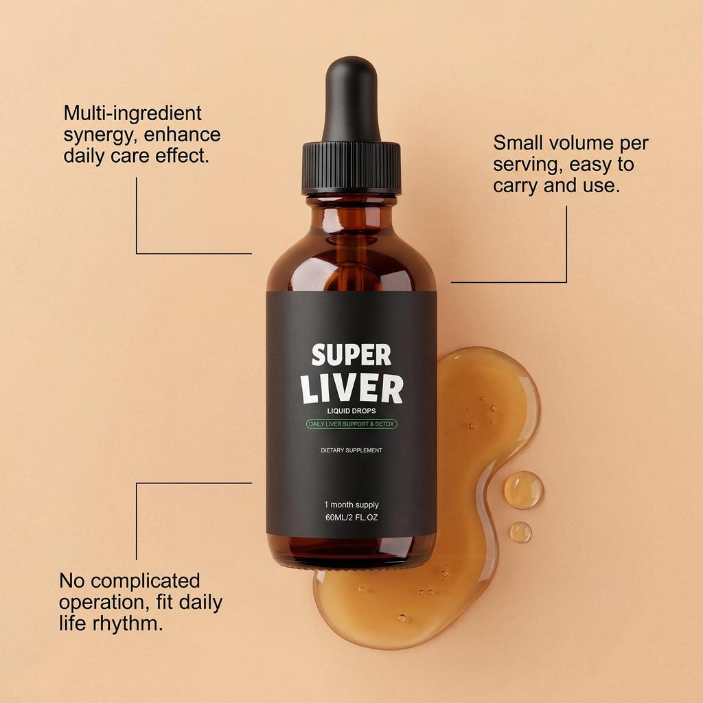 Advanced Liver Cleanse & Detox Drops – Liquid Herbal Formula (60ml)