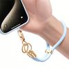 Adjustable Universal Silicone Wrist Strap Phone Case Women'S Handheld Keychain Durable Outdoor Bapa Chain Portable Usb