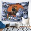 Grizzy And The Lemmings Tapestry Decor Art Aesthetic Tapestries for Living Room Bedroom Home Wall Cloth Wall Hanging