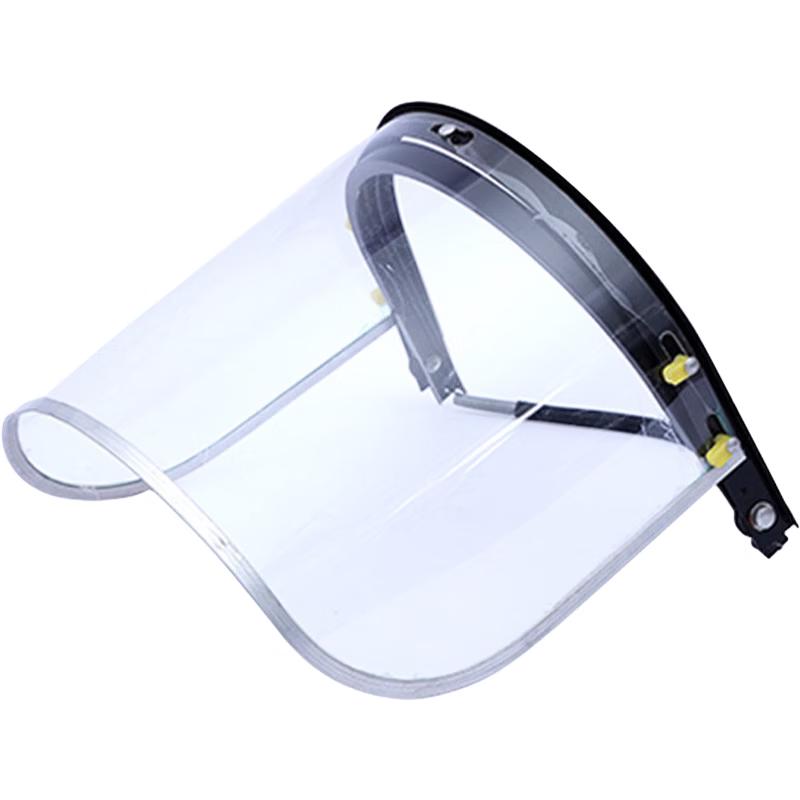 Safety Helmet Compatible Industrial Face Shield Standard