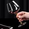 Crystal Wine Glasses Set Large Bowl Elegant Stemware Luxury Lead Free Glasses for Home Bar Party Gift