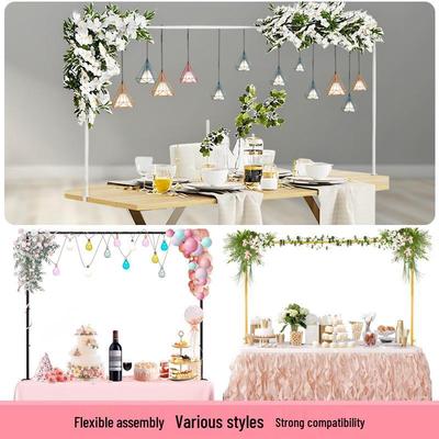 Décor d'arche de table à manger de bureau pour événements romantiques, anniversaires, mariages et projets de bricolage