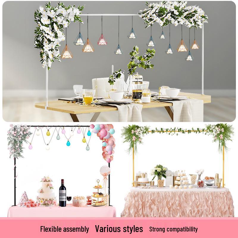Desktop Arch Dining Table Decor for Romantic Events, Birthdays, Weddings, and DIY Projects