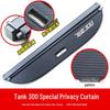 Tank 300 Rear Trunk Cover and Storage Partition Baffle for Interior Modification