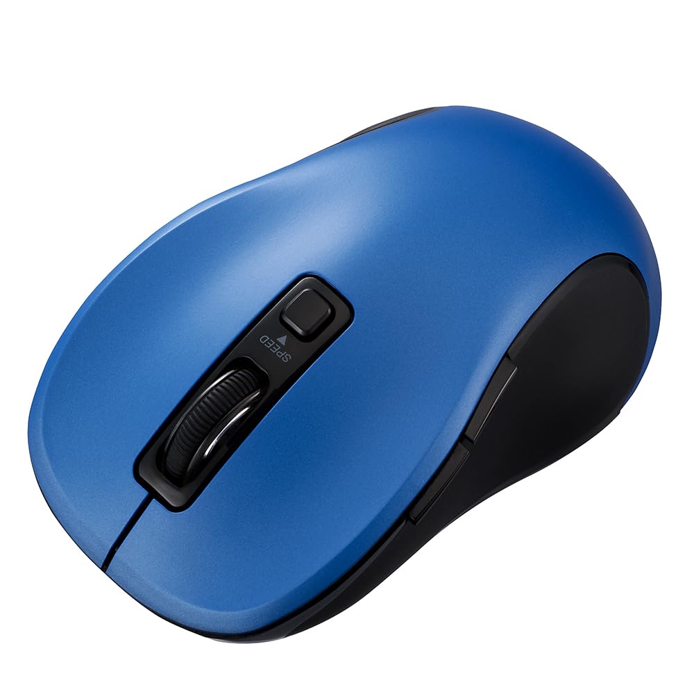 Digio2 Wireless, Quiet, 5-Button, BlueLED Wireless Mouse, Blue, Z0172