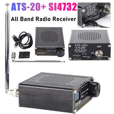 Najnowszy Nowy ATS-20+ ATS20 SI4732 Radioodbiornik DSP SDR Odbiornik FM AM (MW i SW) i SSB (LSB i USB) Odbiornik radiowy All Band