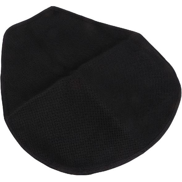 Aramox Motorcycle Cushion Motorcycle Mesh Cover Protector with Elastic Strap Breathable Heat Insulation Motorbike Sunscreen Cushion