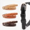 Slim Womens Fashion Belt With Alloy Pin Buckle Adjustable Waistband Jeans Skirts Casual Outfits