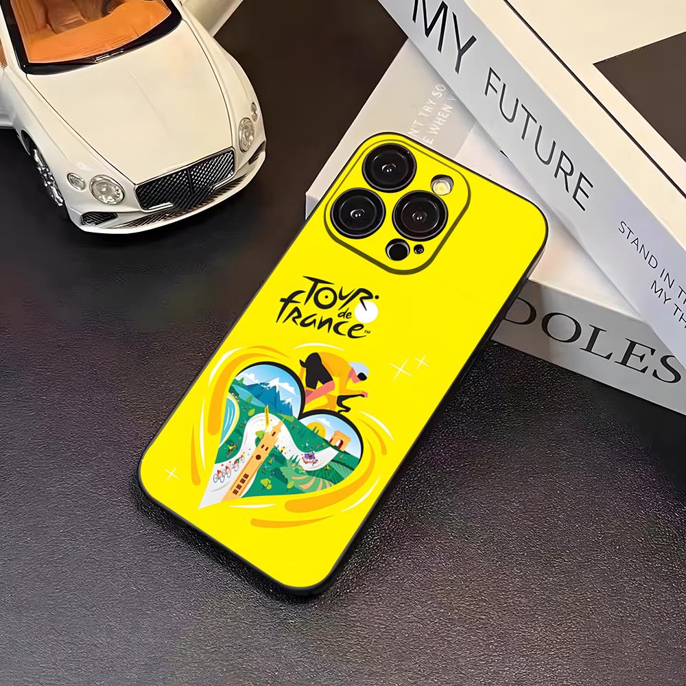 

Tour De France Bicycle Phone Case For 16 Pro Max Iphone 17 Pro Max 14 15 Plus 12 13 11 Pro Xr X Xs SE Back Cover iPhone17Air