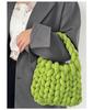 Icelandic Wool DIY Chunky Knit Korean-Style Tote Bag