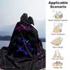 1pc Sagittarius Zodiac Sign Constellation Stars Home Decor Throw Blanket Perfect for Couch, Bed, Travel .W074