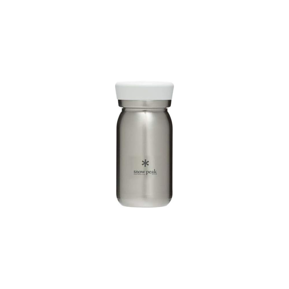Snow Peak Stainless Steel Vacuum Bottle Type M350 Clear 350ml
