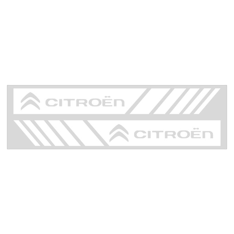 

2 шт. 3D наклейки на зеркало заднего вида автомобиля, виниловая пленка, декали, стайлинг для Citroen C1 C3 C4 Grand Picasso C4L C5 C6 C8 VTS Aircross Citroen белый