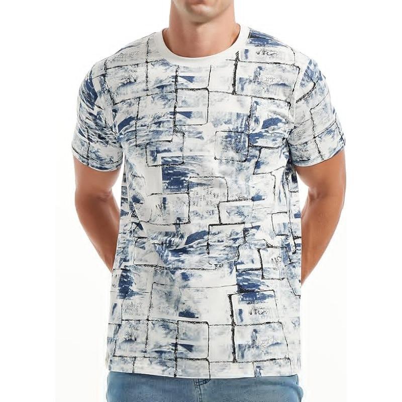 

Модная футболка с круглым вырезом, с короткими рукавами, мужская, хип-хоп, для летнего комфорта и уличного скейтбординга 6XL