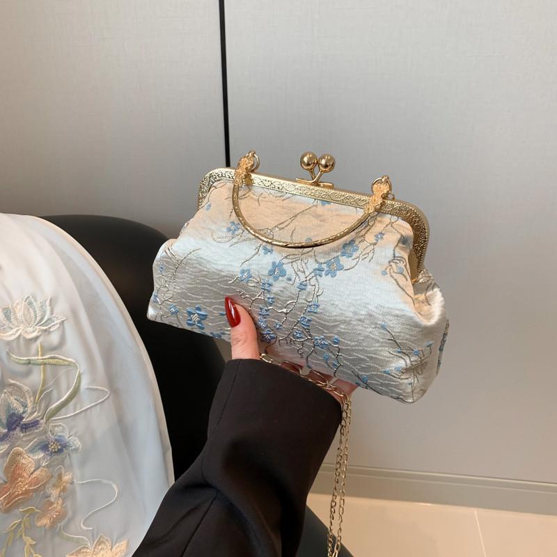 Stylish Street Style Bag 2024 Spring New Limited Edition Evening Bag Vintage Simple Casual Handbag Single Shoulder Crossbody Bag