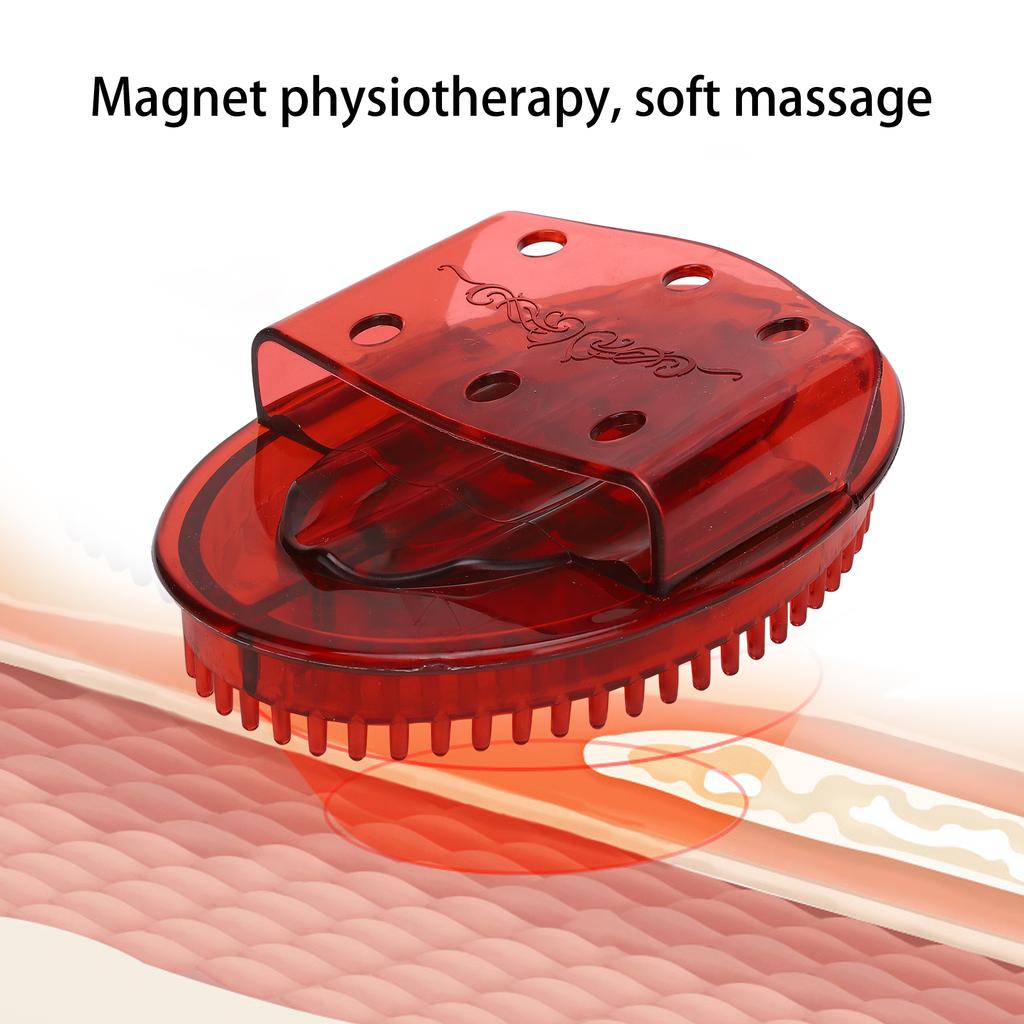 Ätherisches Öl Meridiane Massagebürste Ganzkörper Entspannung Massagebürste mit Magnet